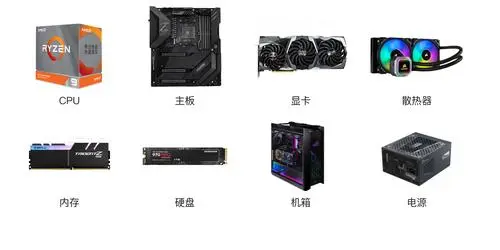 一个电脑八个配件,如何挑选【一线品牌方案】